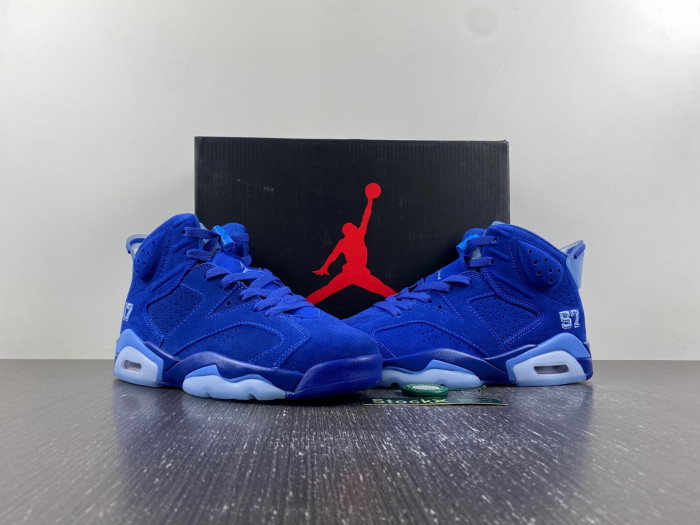 Air Jordan 6 UNC Tar Heels Six Championships PE