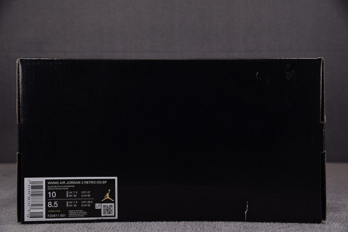 Air Jordan 3 A Ma Maniére Black FZ4811-001