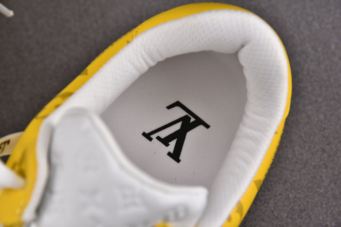 NIKE LOW AIR FORCE 1 X yellow white