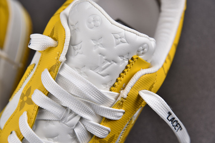 NIKE LOW AIR FORCE 1 X yellow white