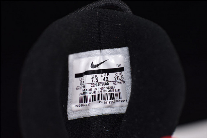 Nike Air More Uptempo University Red Black White CD9403-600