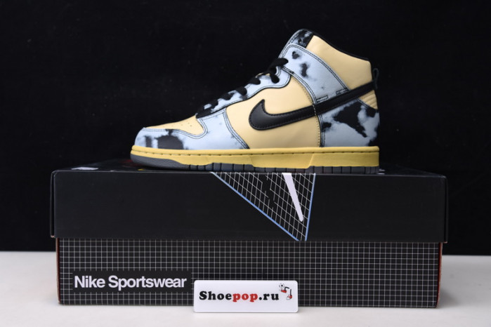 Nike Dunk High 1985 Black Acid Wash  DD9404-700
