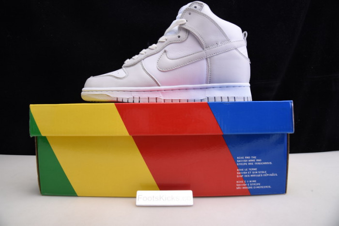 NIKE DUNK HIGH RETRO WHITE VAST GREY (2021)DD1399-100