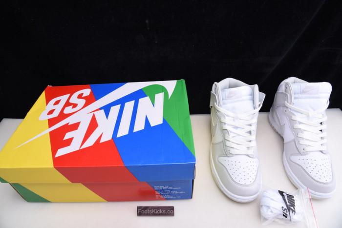 NIKE DUNK HIGH RETRO WHITE VAST GREY (2021)DD1399-100