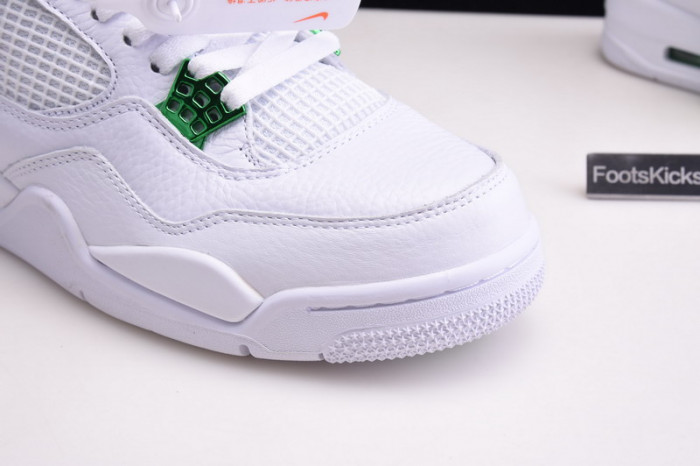 Air Jordan 4 Retro “Pure Money” white green CT8527-113