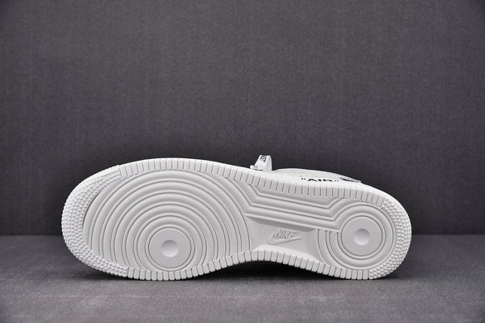 NIKE LOW AIR FORCE 1 X grey WHITE