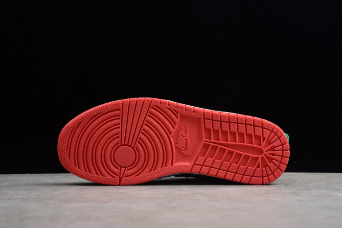 Air Jordan 1 Low Obsidian Ember Glow 553558-481