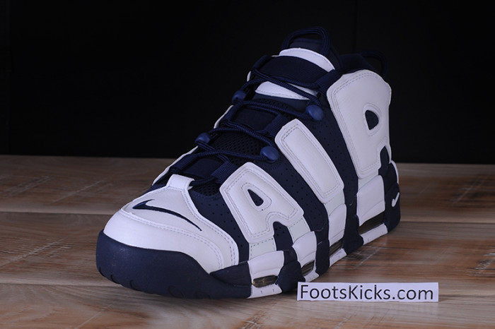 Nike Air More Uptempo “Olympic” White/Midnight Navy 414962-104