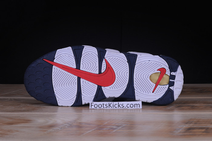 Nike Air More Uptempo “Olympic” White/Midnight Navy 414962-104